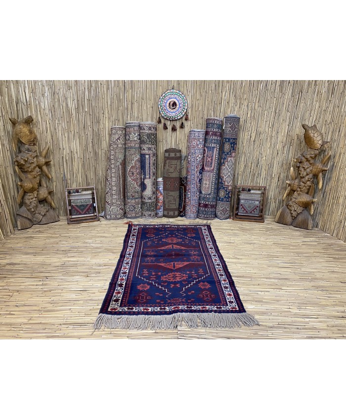 Turkish Yagci Bedir Nomadic Handmade Wool on Wool Carpet – FREE SHIPPING..!